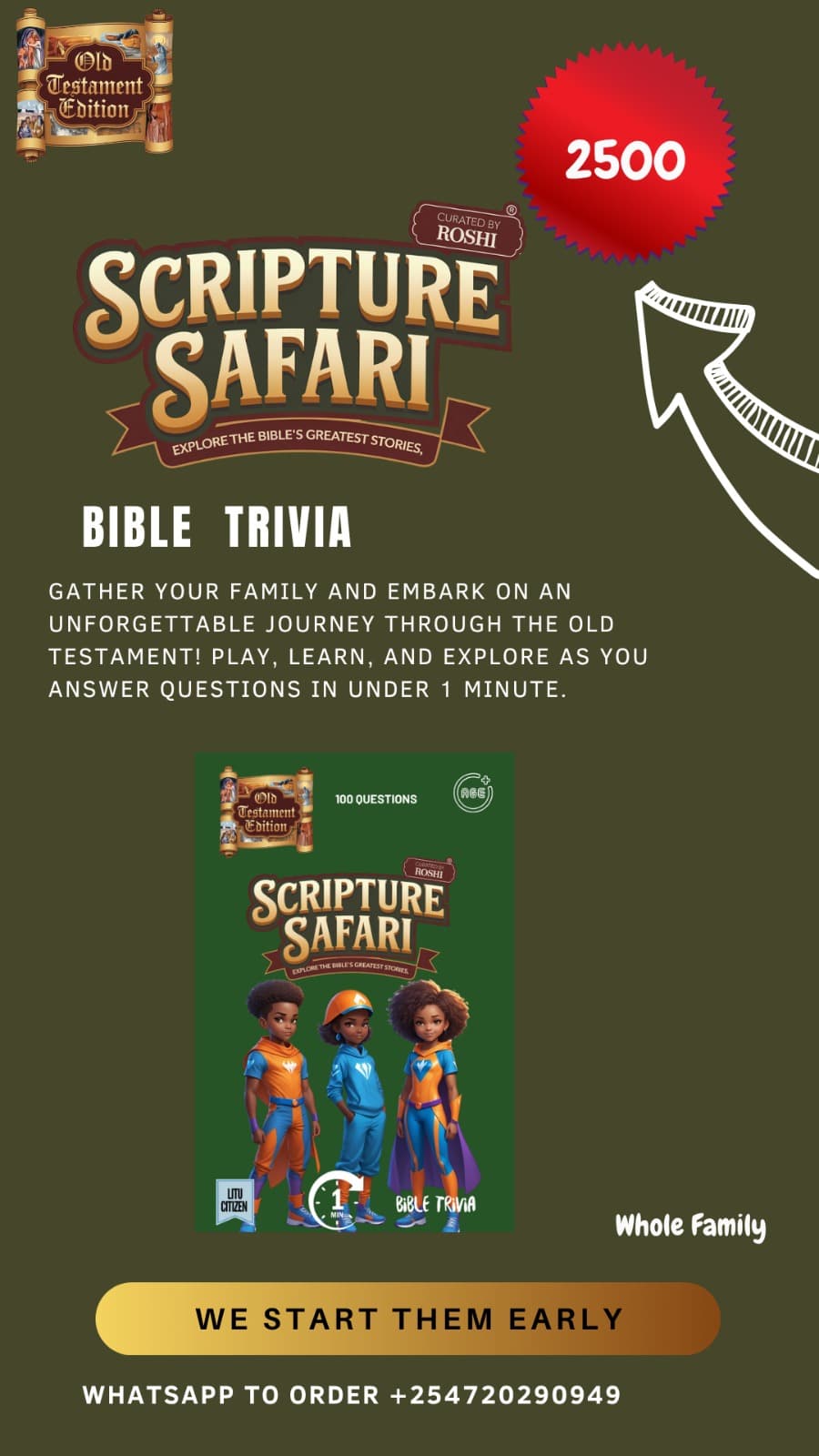 Scripture Safari - Bible Trivia